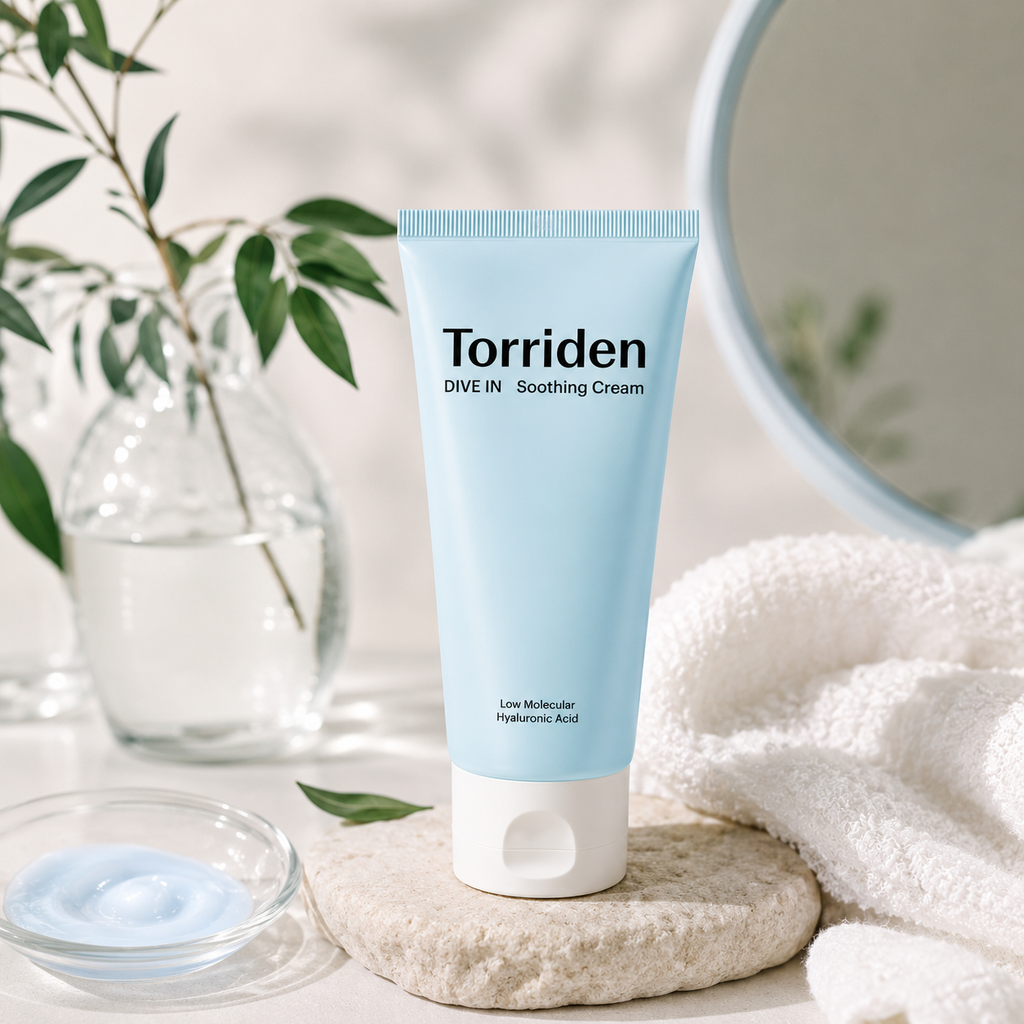 Torriden Dive-In Low Molecular Hyaluronic Acid Soothing Cream Tube 100ml