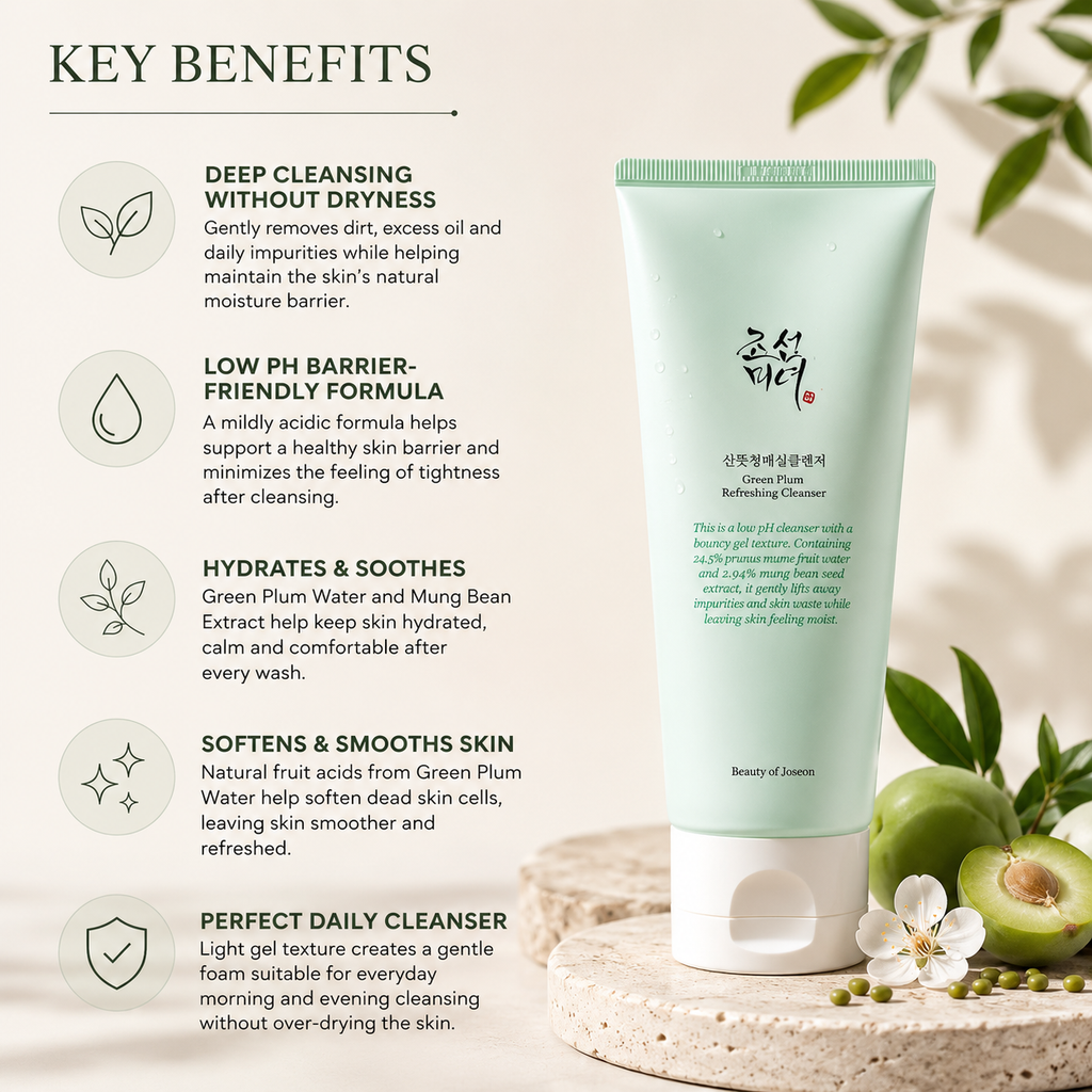 Beauty of Joseon Green Plum Refreshing Cleanser 100ml